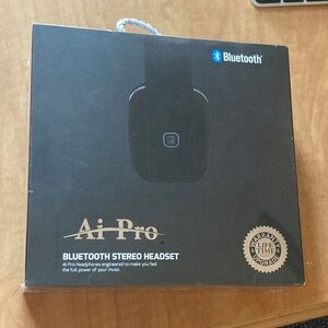 Ai Pro Bluetooth Stereo Headset in Black